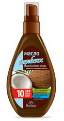 Масло для быстрого загара "Карибское" SPF 10, 160 мл Формул